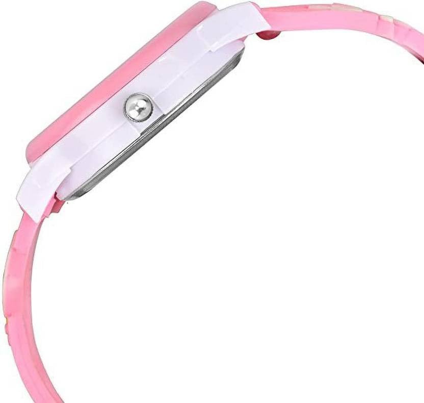 QALIBA Girls Kids Analog Watch - Soft Strap, Stylish & Comfortable Timepiece for Everyday Wear - Perfect Birthday Gift for Girls & Kids - Ideal for School, Playtime & Special Occasions