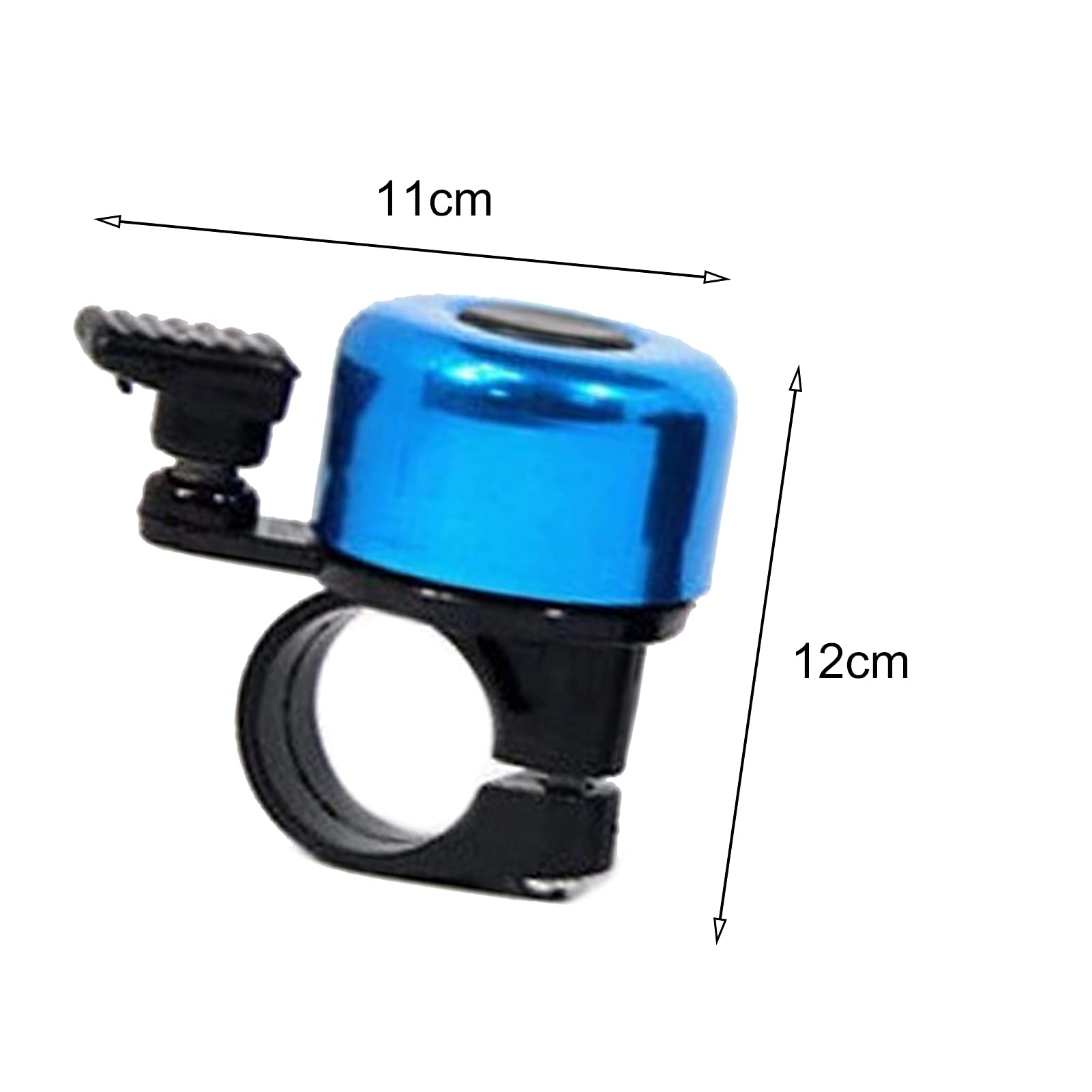 Premium Aluminum Bike Bell - Loud & Crisp Bicycle Bell for Adults & Kids - Perfect for Road, Mountain & Commuter Bikes - Safety Cycling Accessories for Urban & Trail Riding