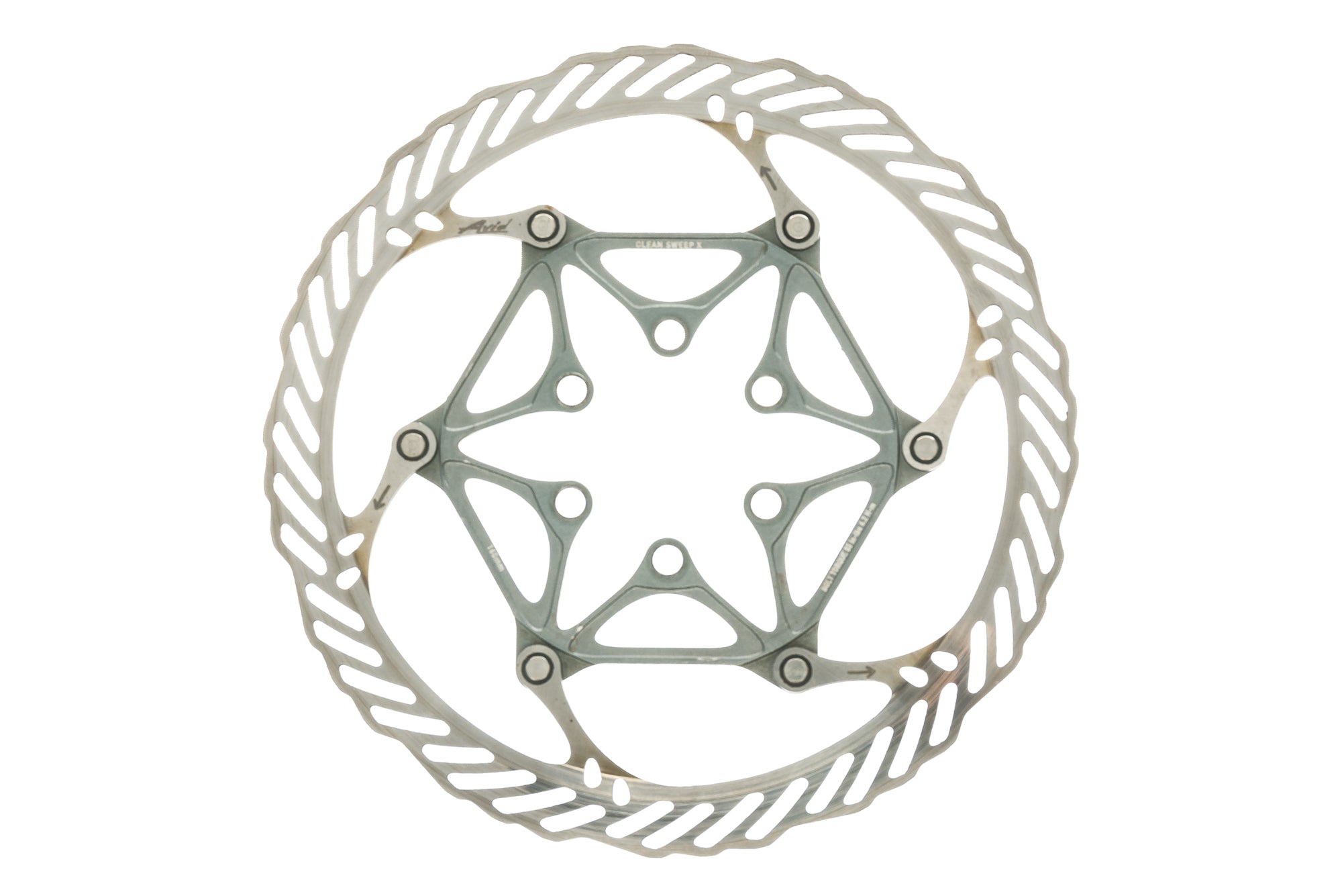 Avid Clean Sweep X 160mm 6-Bolt Disc Brake Rotor - High-Performance Bicycle Braking for Mountain Bikes & Road Bikes