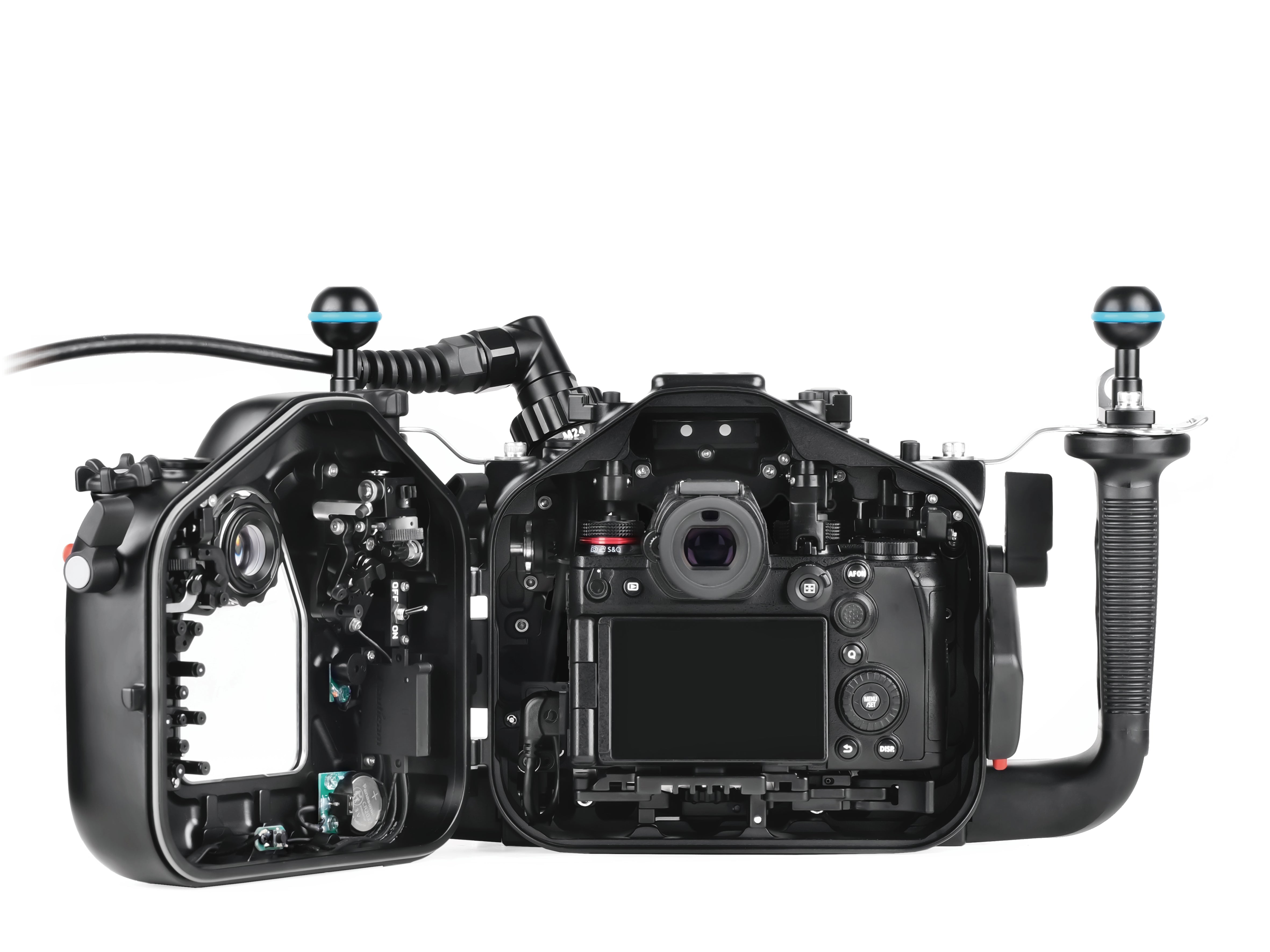 Panasonic Lumix S1R II / S1II / S1IIE Camera Housing - Waterproof Case for Underwater Photography & Videography - Perfect for Scuba Diving, Snorkeling & Beach Adventures