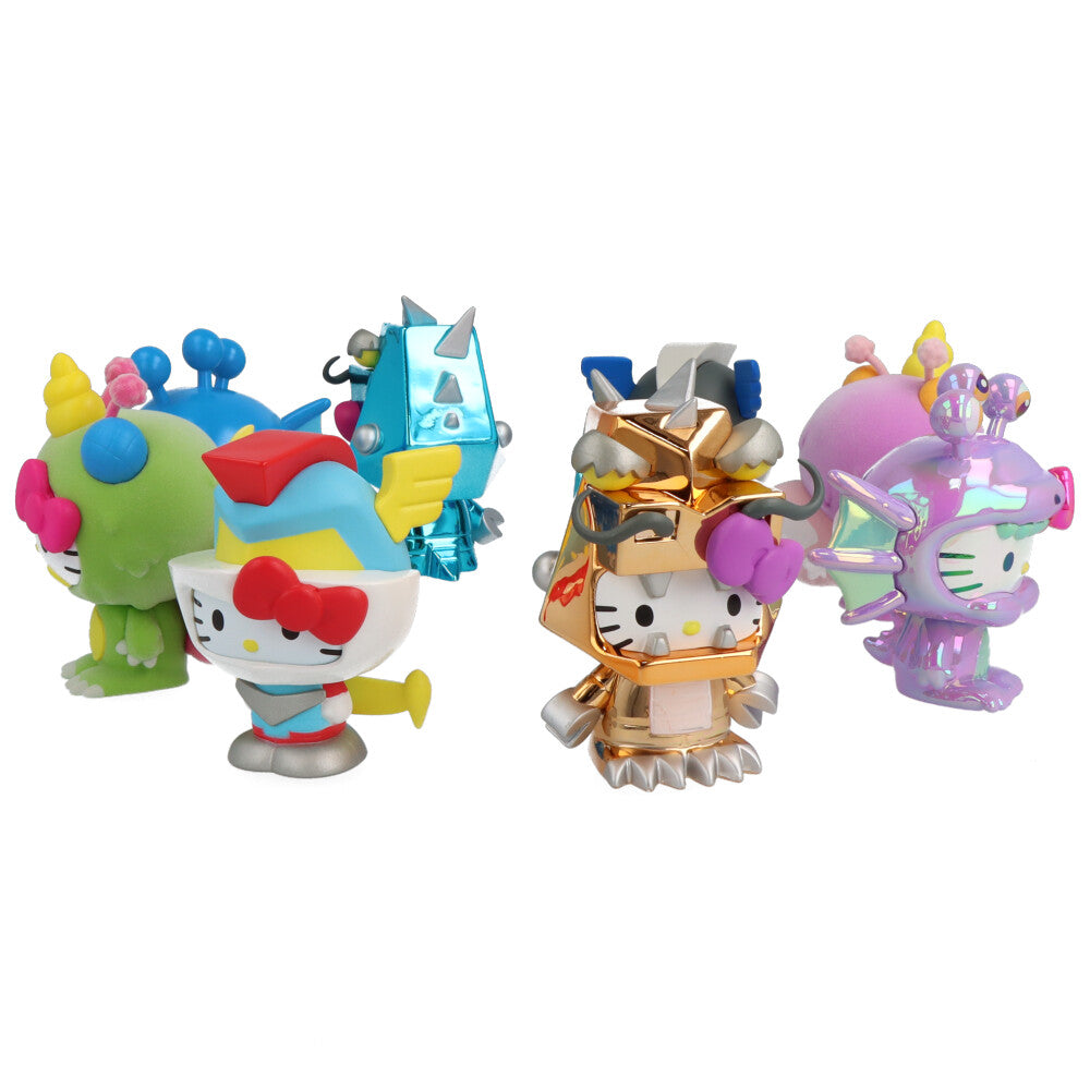 Hello Kitty Kaiju Mini Series Collectible Figures - Cute Kawaii Monster Toys for Kids & Anime Fans - Perfect for Display, Gifts & Pop Culture Collections