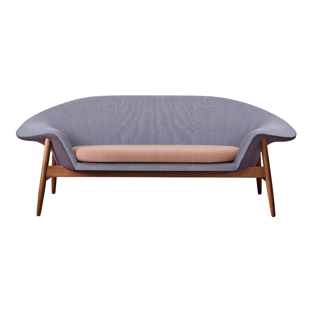 Hans Olsen Fried Egg Sofa - Modern Nordic Lounge Chair for Living Room, Bedroom & Office - Cozy Mid-Century Design with Warm Fabric