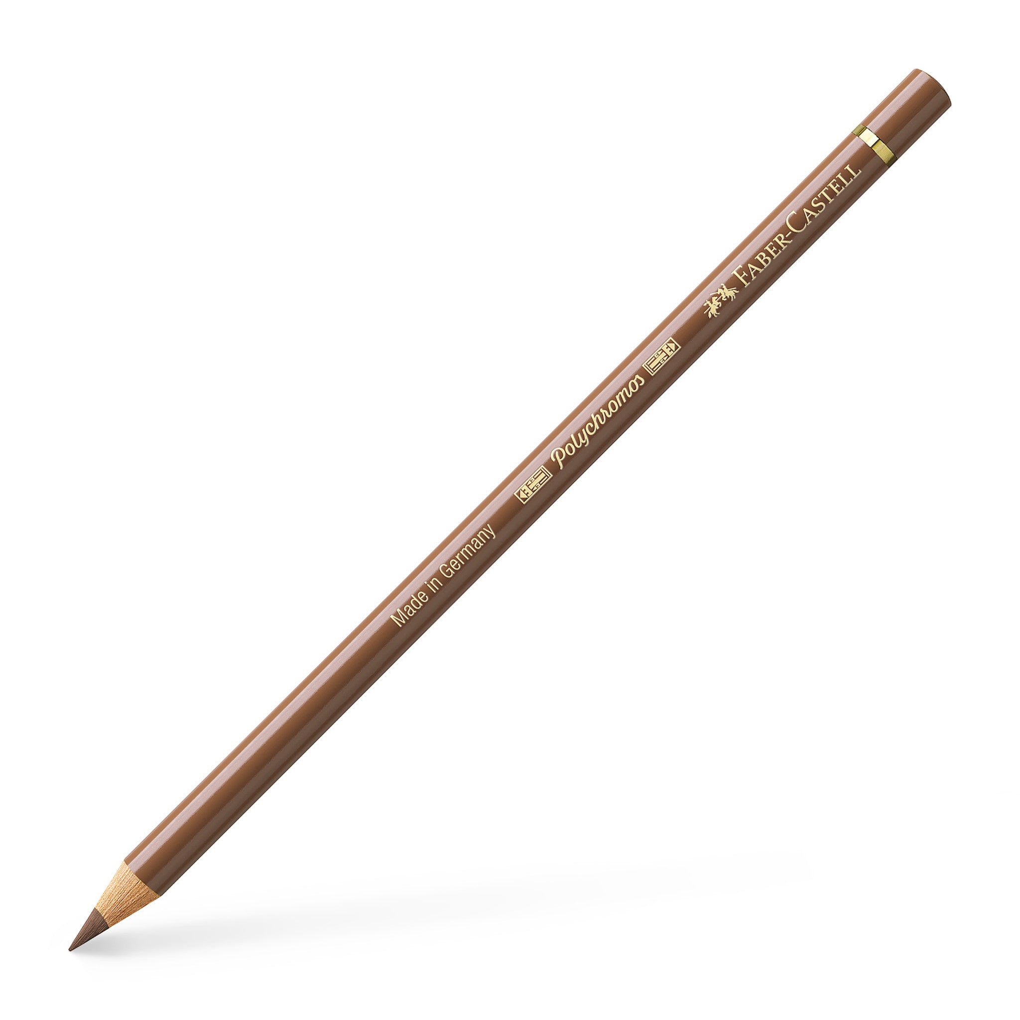 Faber-Castell Polychromos Artists' Color Pencil #179 Bistre - Professional Oil-Based Colored Pencils for Drawing, Sketching & Adult Coloring Books - 110179