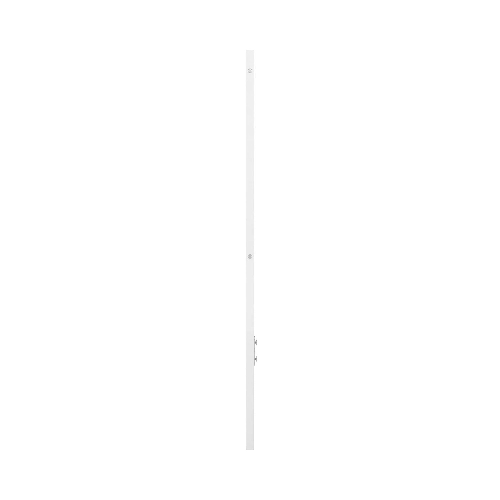 AFI NoHo Solid Wood Panel Headboard with USB Charging Port - Queen Size Bed Frame Headboard in White | Modern Bedroom Furniture for Master & Guest Rooms