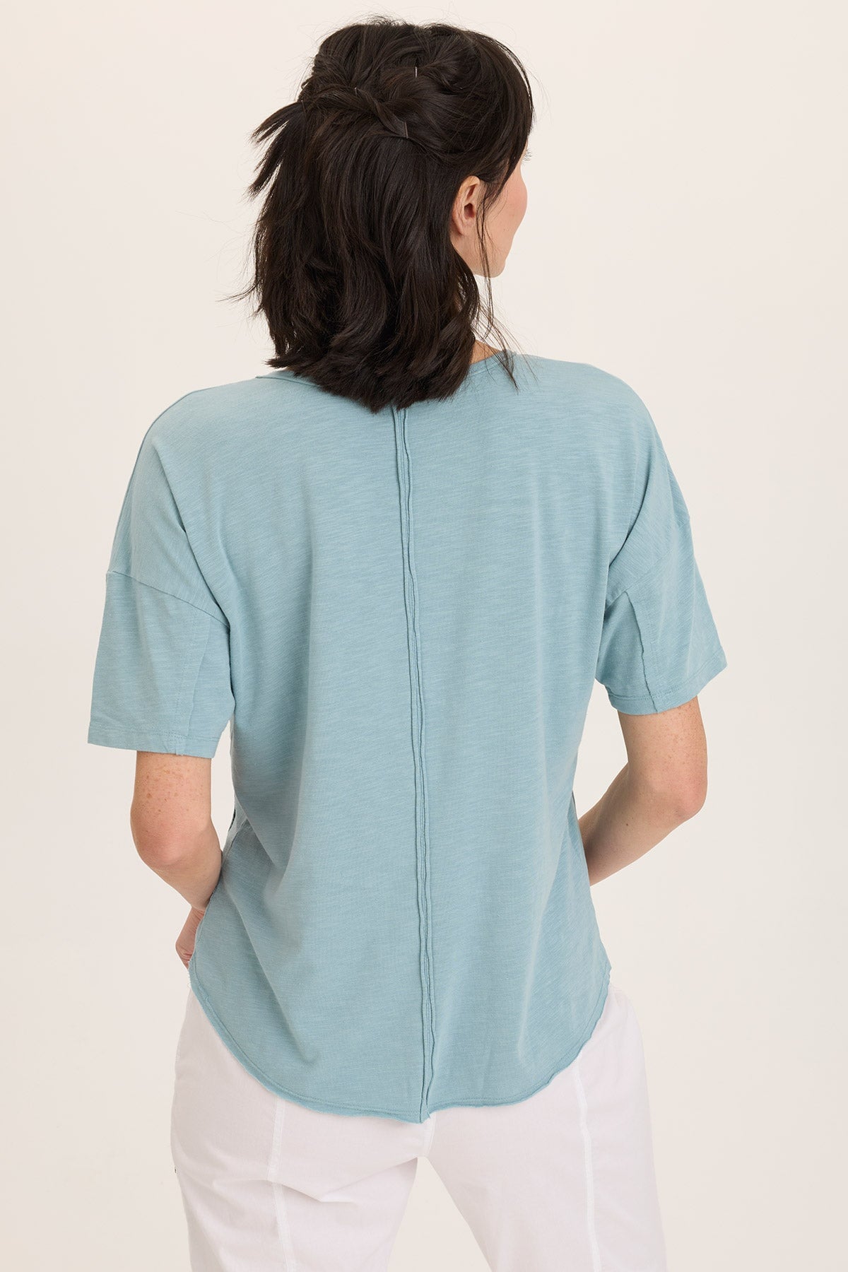 Duvall Soft Jersey Oversize T-Shirt for Women - Comfortable Loose Fit Casual Tee for Everyday Wear, Lounge & Street Style