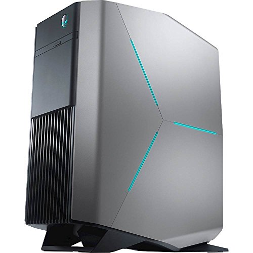 Alienware Aurora R6 Gaming PC - Intel Core i7-7700 3.6GHz, 16GB RAM, 2TB HDD, Windows 10 (Certified Refurbished) - Silver | High-Performance Desktop for Gaming, Streaming & Content Creation