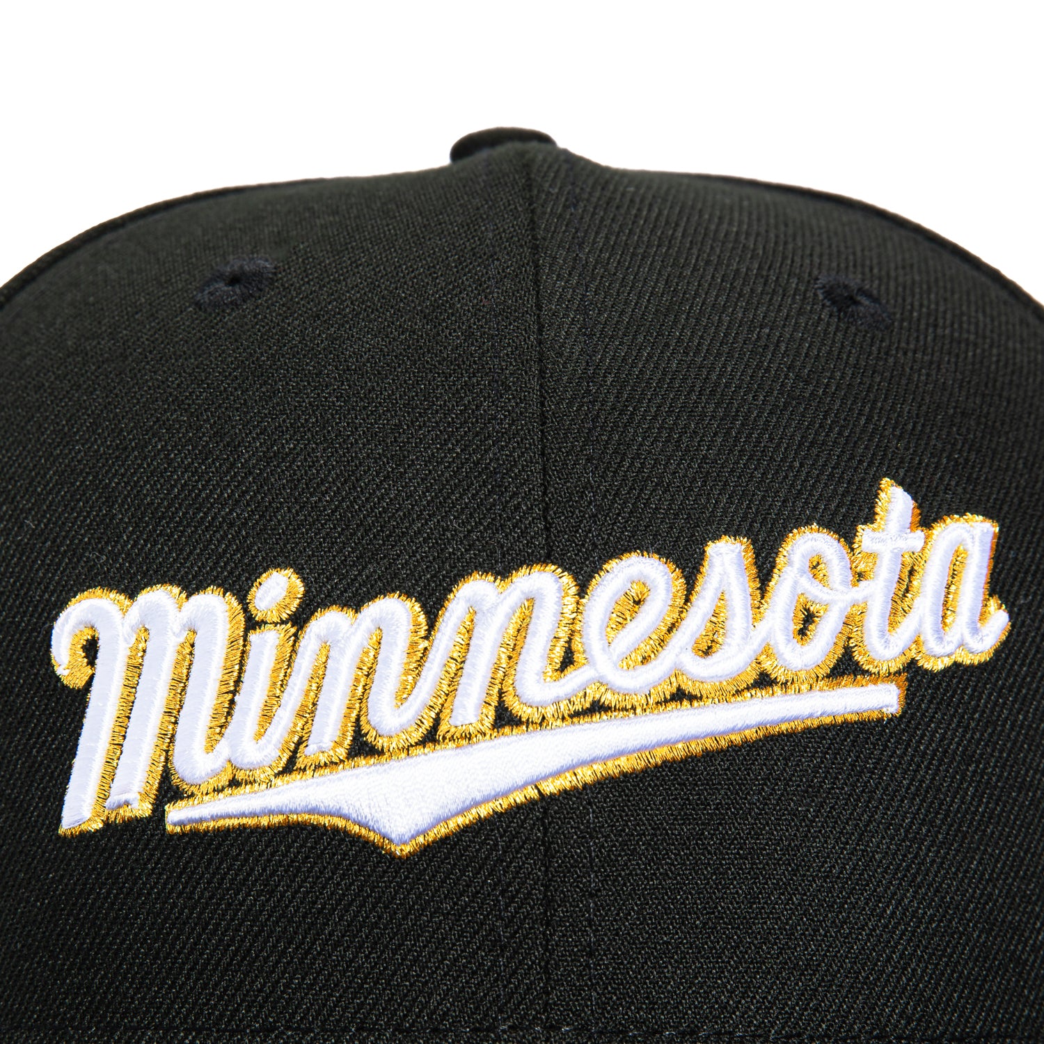 New Era 59Fifty Minnesota Twins 40th Anniversary Patch Script Hat - Black MLB Baseball Cap for Men & Women | Perfect for Games, Collecting & Streetwear Fashion