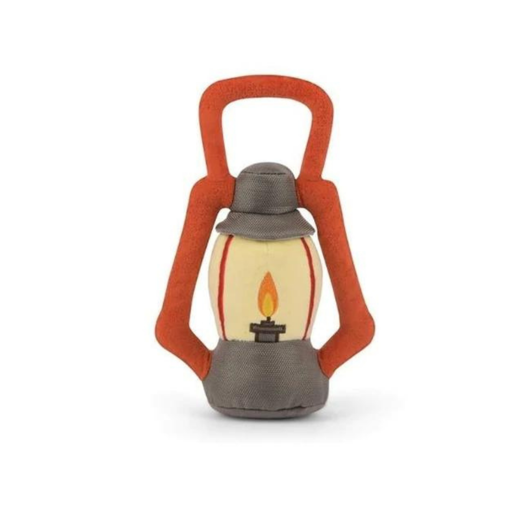 Camp Corbin LED Lantern Dog Toy - Durable Chew Toy for Medium & Large Dogs - Interactive Light-Up Toy for Night Play & Outdoor Adventures - Perfect for Camping, Hiking & Backyard Fun