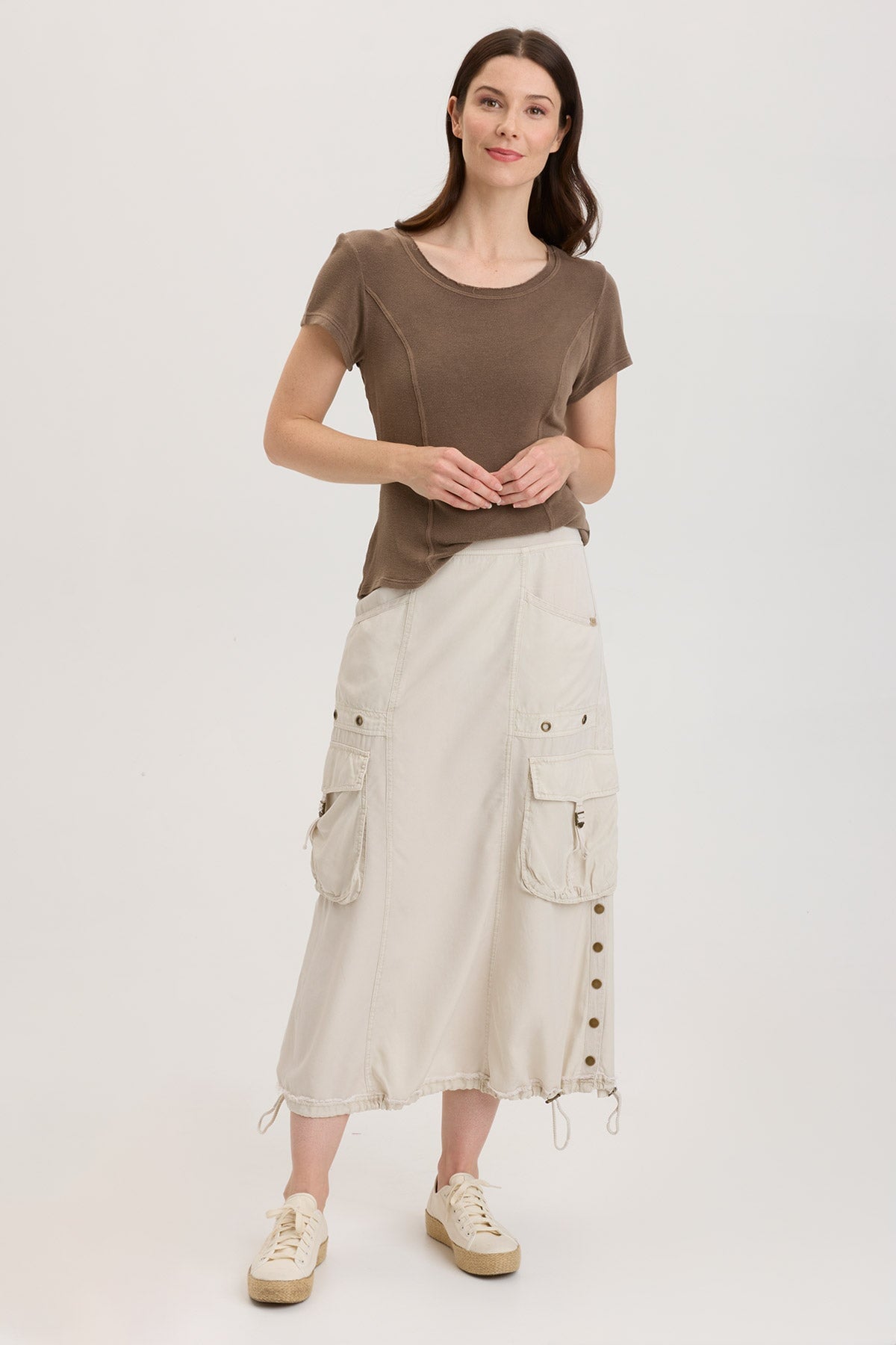 Leslyn Skirt Klondike Pigment - Stylish Women's A-Line Skirt for Casual & Office Wear | Perfect for Summer Outfits, Date Nights & Business Casual Occasions
