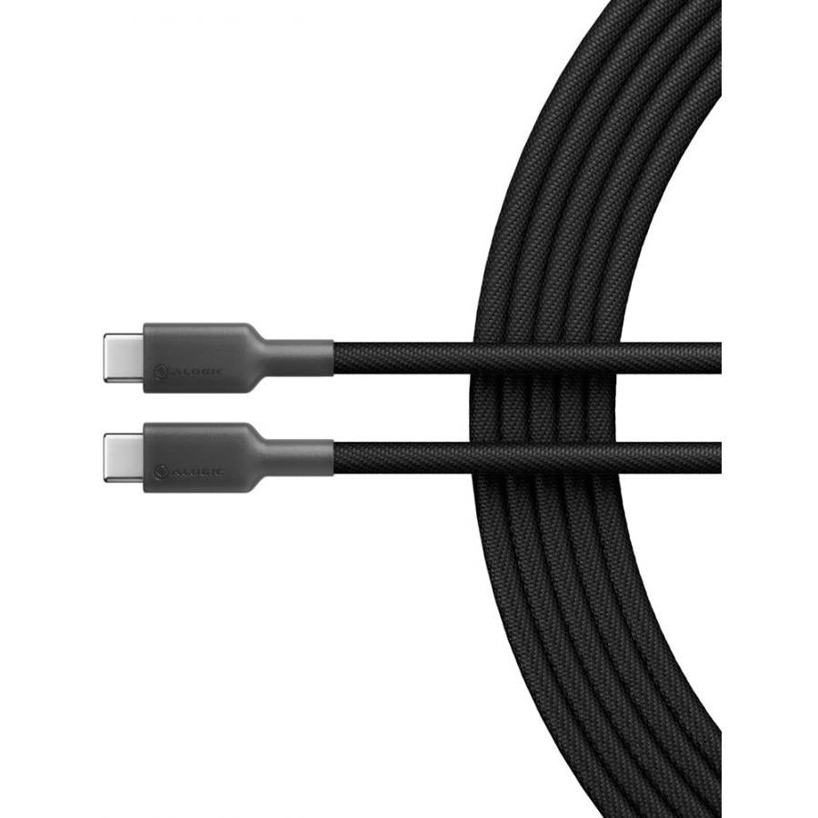 ALOGIC Elements Pro USB C 2.0 Fast Charging Cable (3.3ft/1m) - Compatible with iPhone 15, MacBook, iPad & More - Perfect for Home, Office & Travel Charging