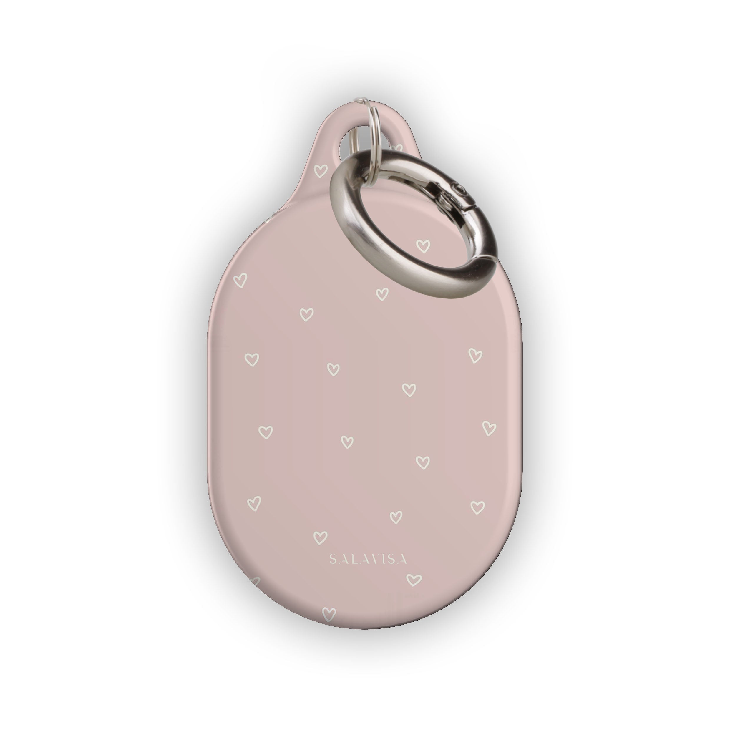 Sweet Hearts AirTag Holder - Cute & Durable Keychain for Apple AirTag - Perfect for Keys, Bags & Travel Accessories