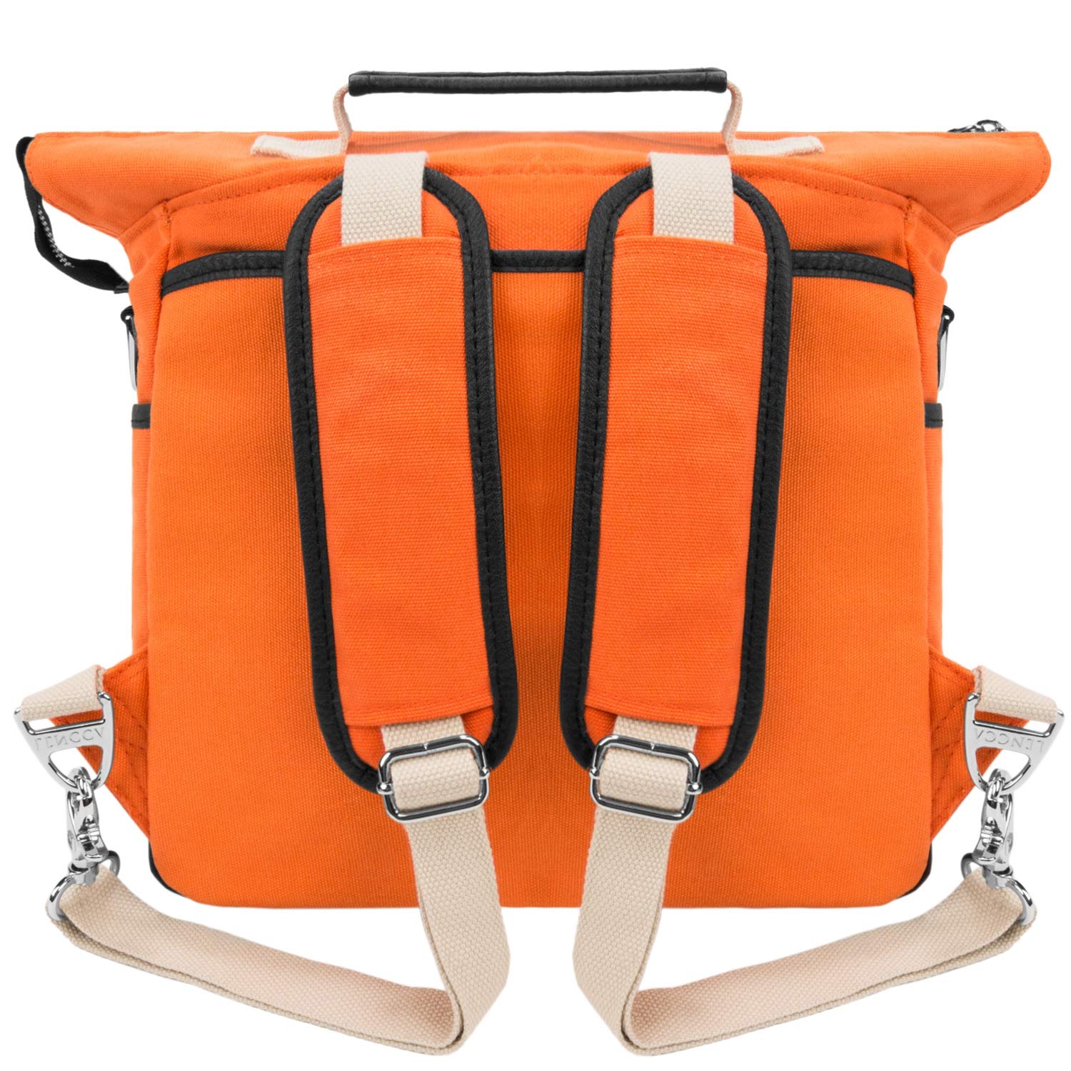 Multipurpose Laptop Backpack Purse - Convertible Travel Bag for Work & School
