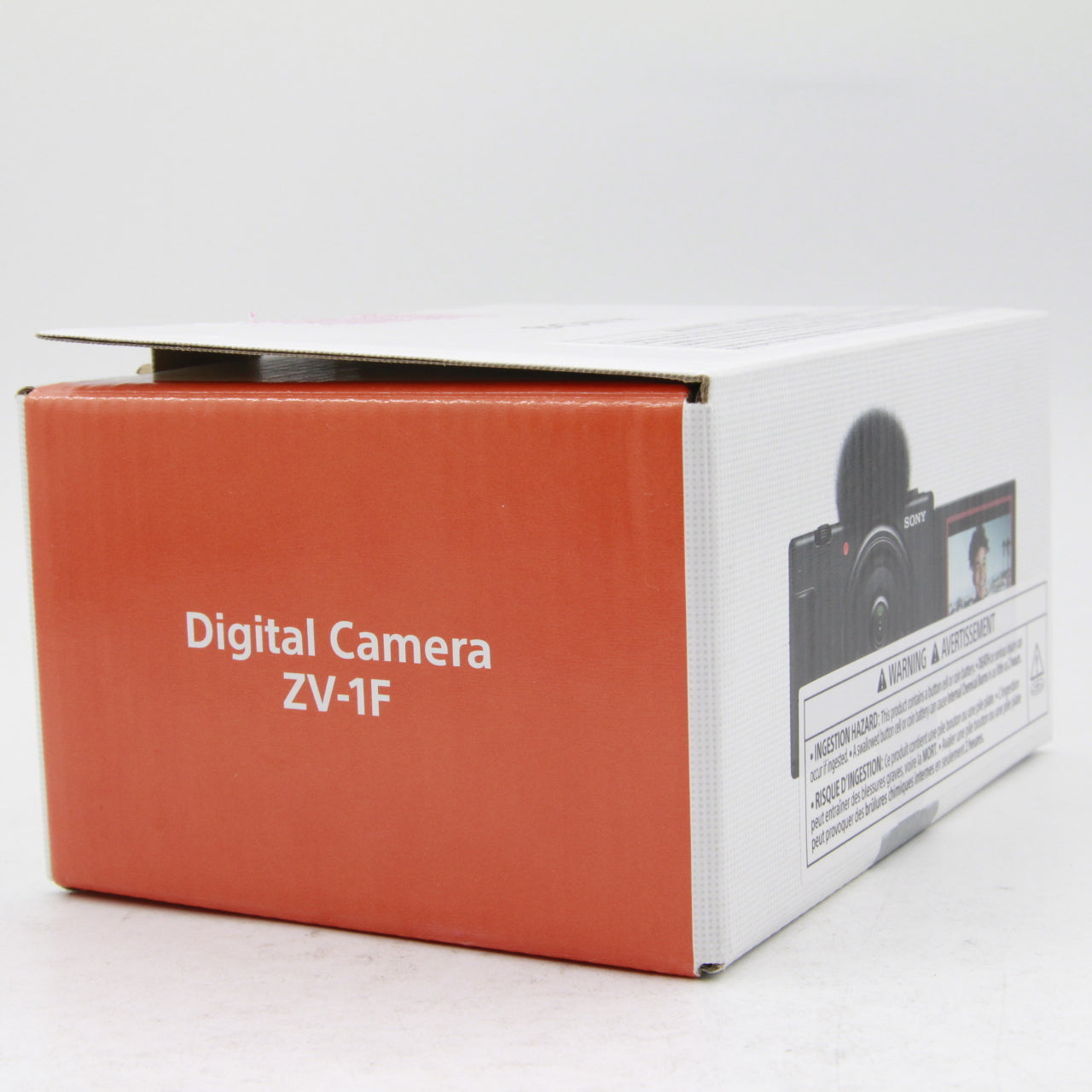 Open Box Sony ZV-1F Vlogging Camera (Black) - Perfect for YouTube, Travel & Content Creation