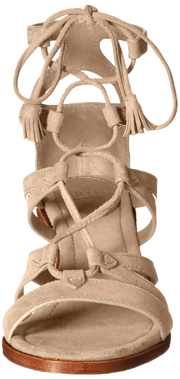 FRYE Women's Brielle Gladiator Dress Sandals - Stylish Leather Strappy Summer Sandals for Women | Perfect for Beach, Vacation & Casual Outfits