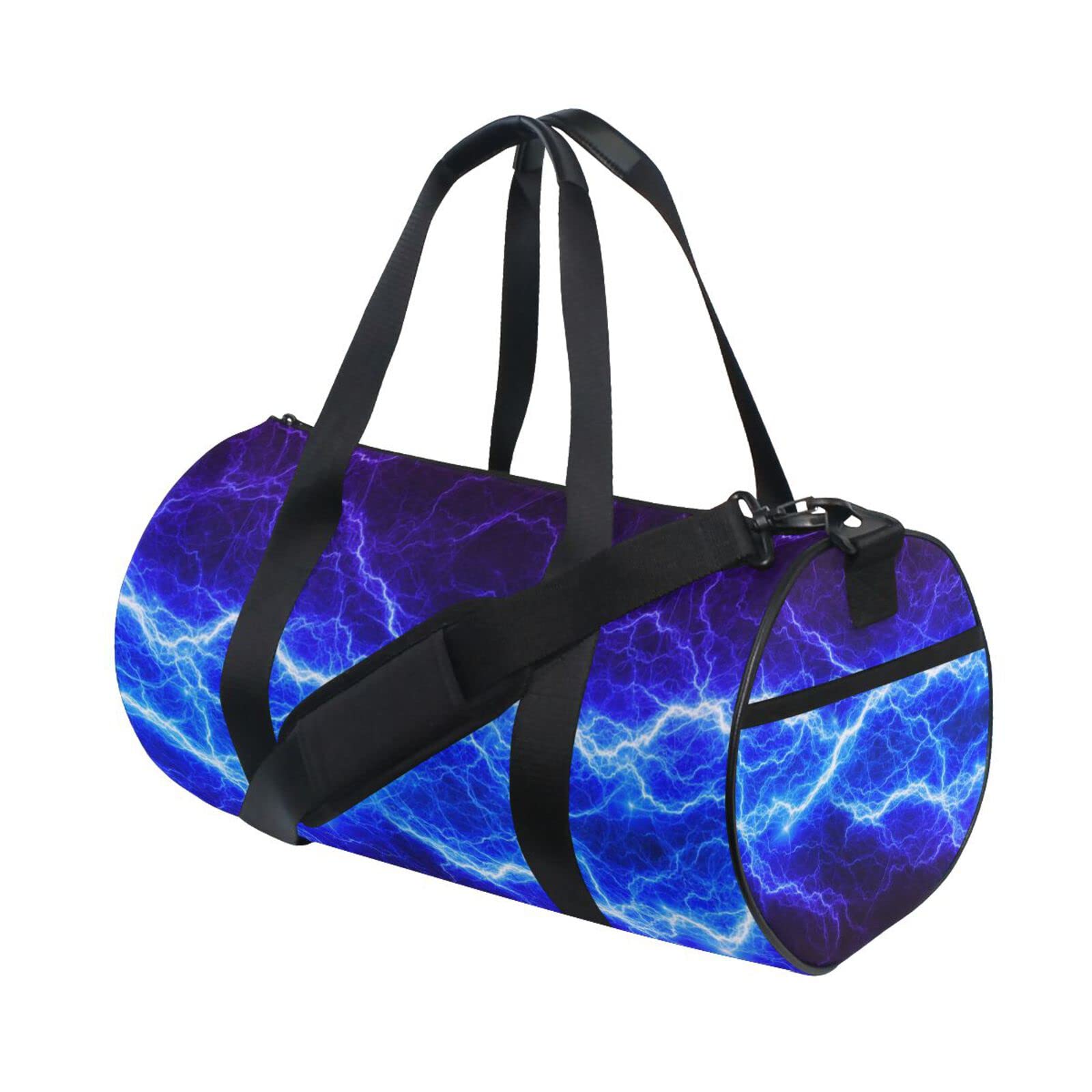 Starry Lightning Sports Gym Bag for Men & Women - Durable Duffel Bag with Handle for Workout, Travel & Luggage - Perfect for Gym, Sports & Outdoor Activities