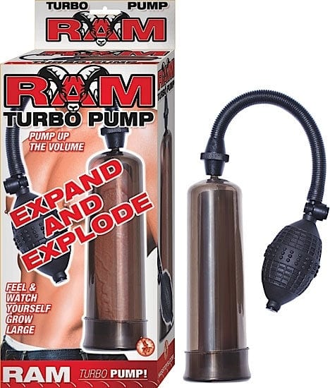 Ram Turbo Pump Smoke - Enhance Size, Sensations & Confidence for Intimate Moments & Performance Enhancement