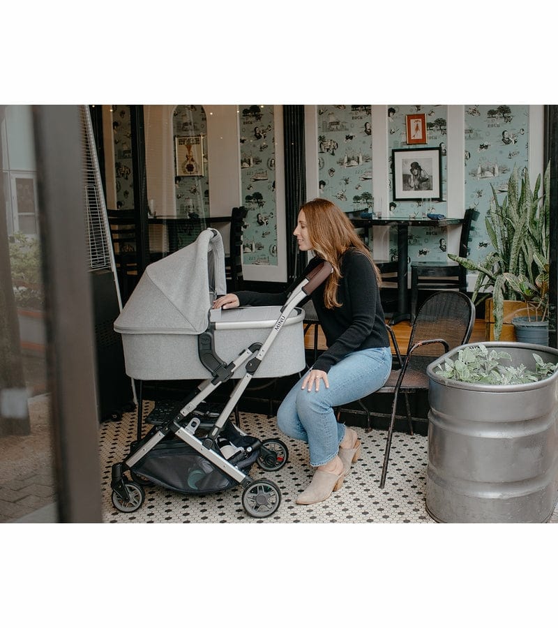 UPPAbaby Minu & Minu V2 Stroller Adapters for Bassinet & Mesa Car Seat - Compatible with All Models | Perfect for Travel, Shopping & Everyday Use with Your Baby
