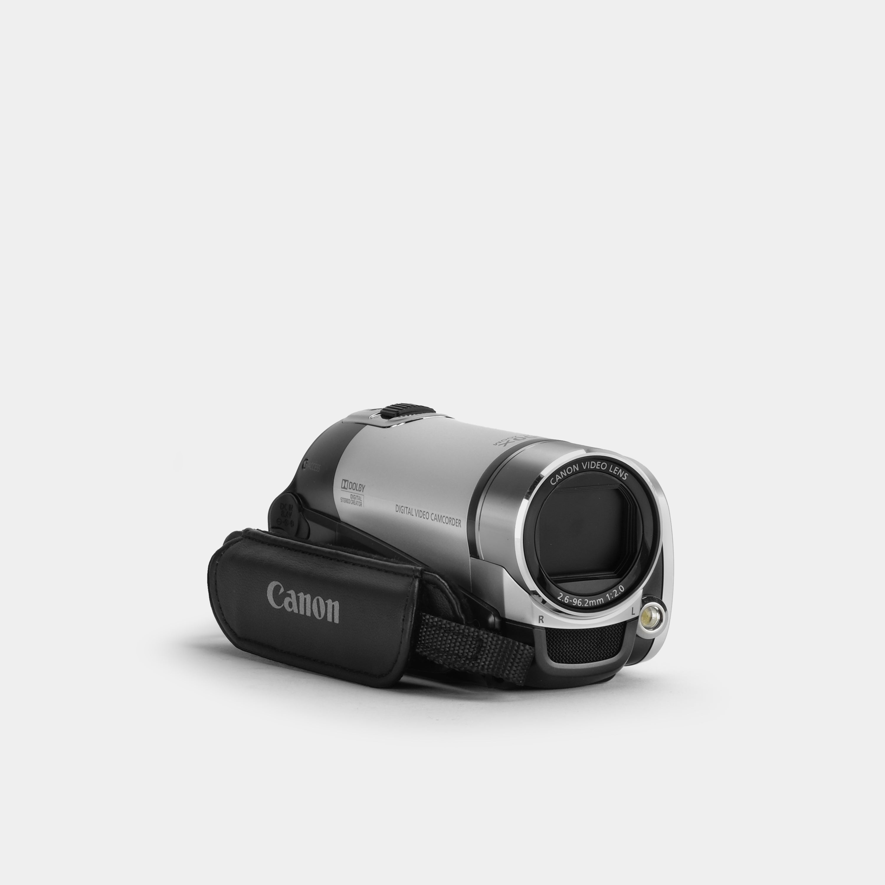 Canon FS200 Silver Digital Camcorder - Full HD 1080p Video Recording, 32x Optical Zoom, 2.7