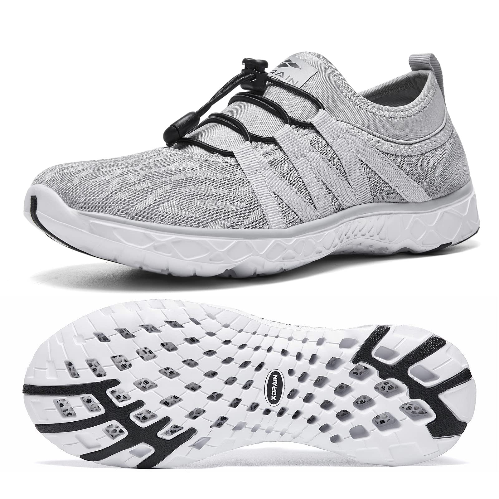 Aleader Women's Quick-Dry Mesh Slip-On Water Shoes for Beach, Pool, Yoga & Outdoor Activities - Lightweight & Comfortable Aqua Shoes