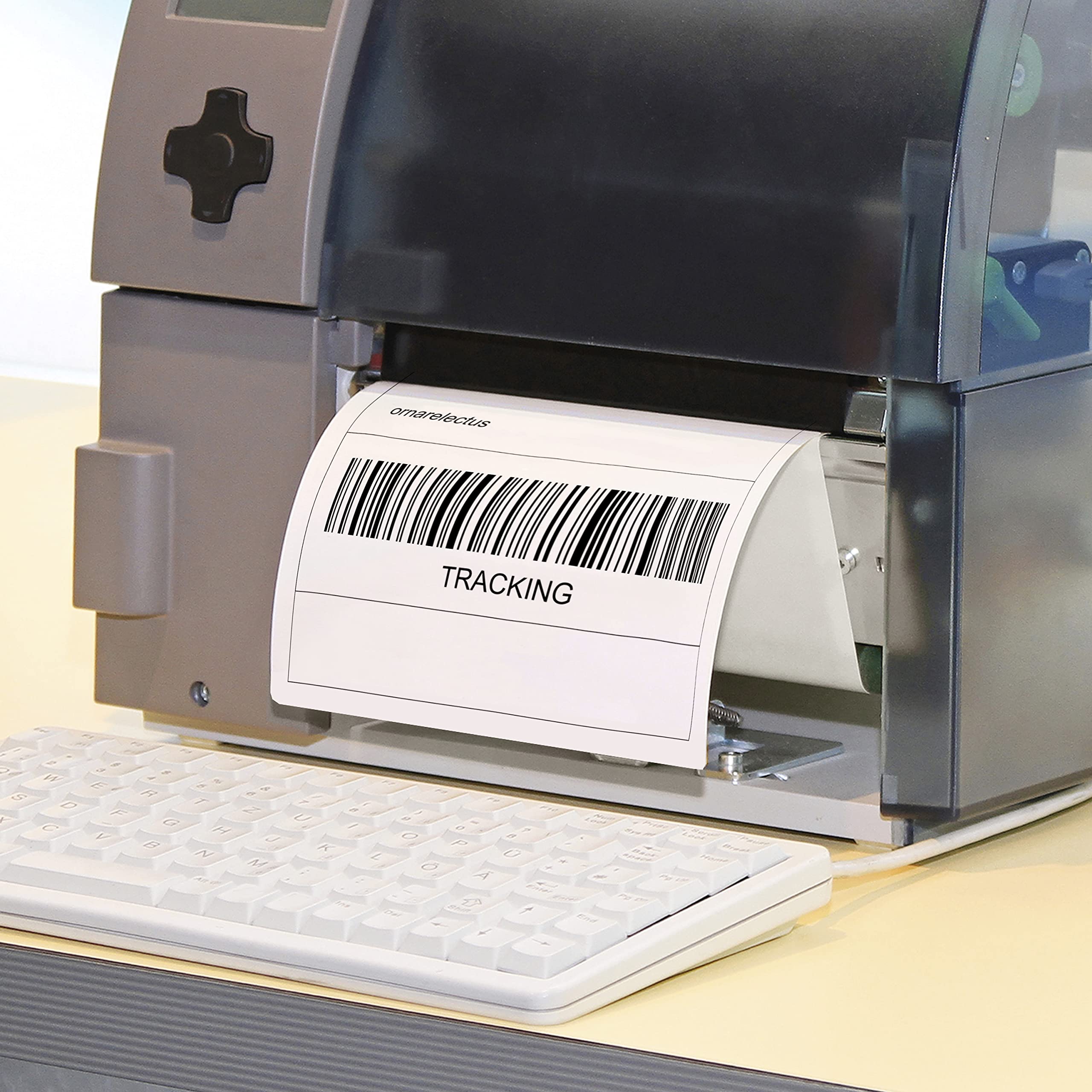 Duronic Thermal Labels LL4X6 [1500 Labels, 3 Rolls] | 100x150mm (4x6