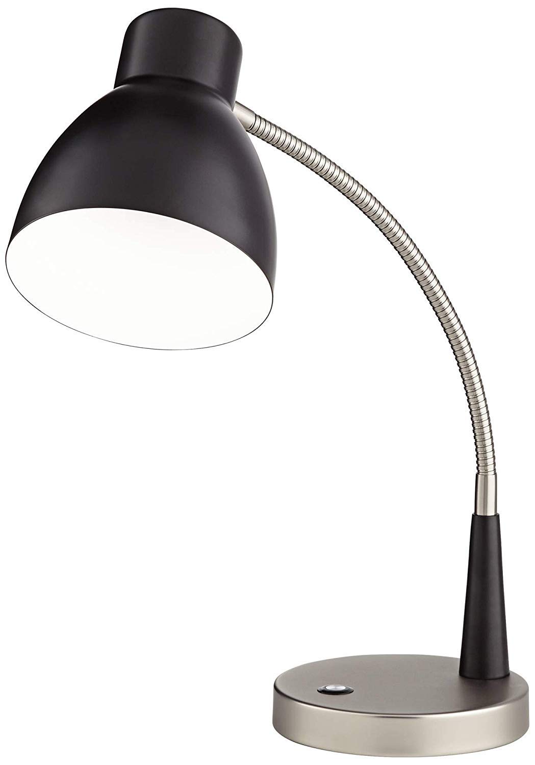 OttLite Adjustable LED Desk Lamp with 2.1A USB Charging Port - Portable Task Light for Home Office, Study & Reading - Dimmable Eye-Caring Desk Light for Work, Gaming & Nightstand Use
