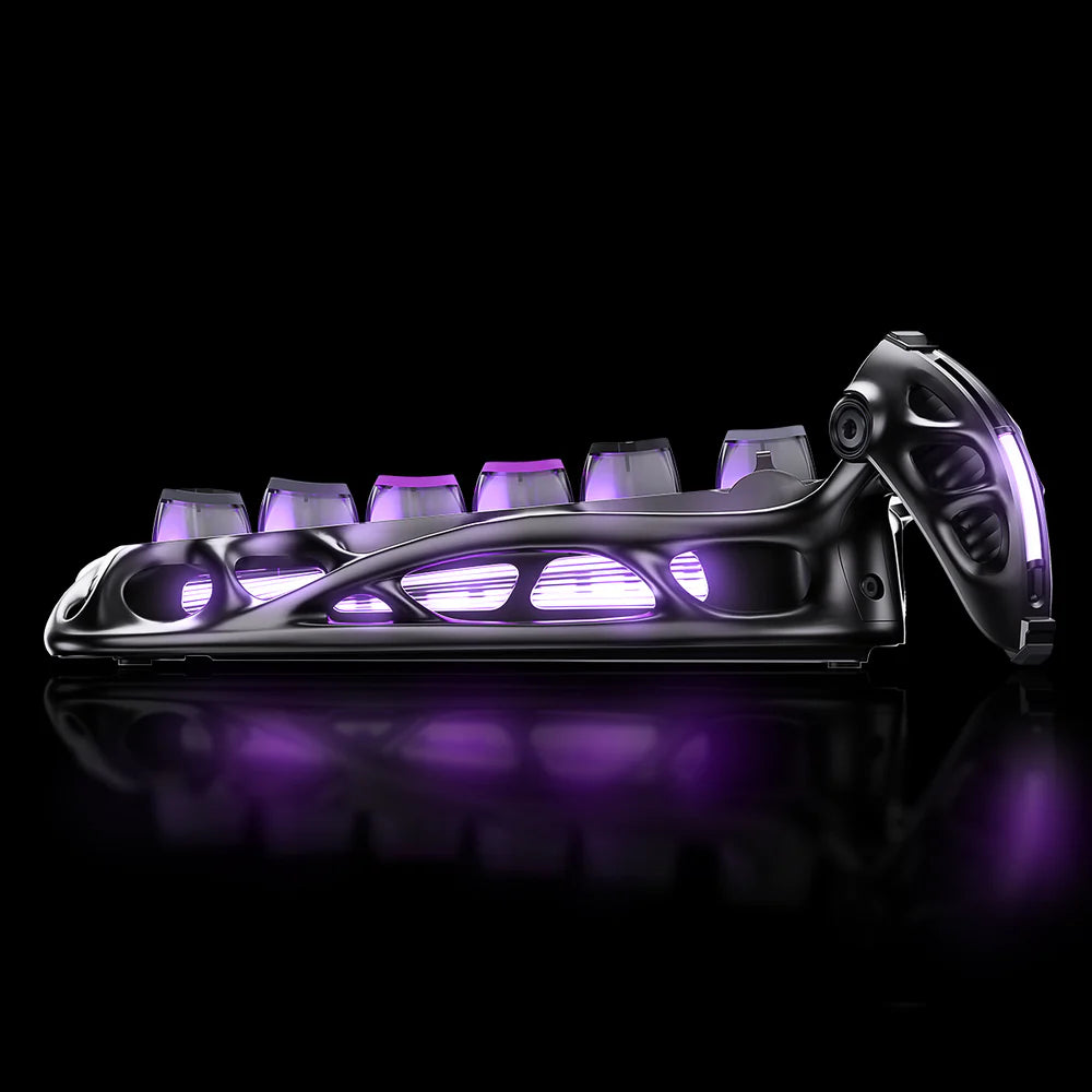 Mercury K1 Pro Special Edition Cyberpunk Gaming Keyboard - Mechanical RGB Backlit for PC, Mac, PS5 - Perfect for Esports, FPS & MMO Gaming