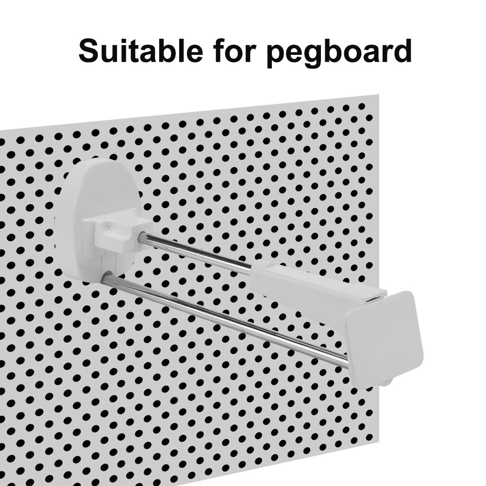 20 Pack Anti-Theft Security Slat Wall Hooks 7