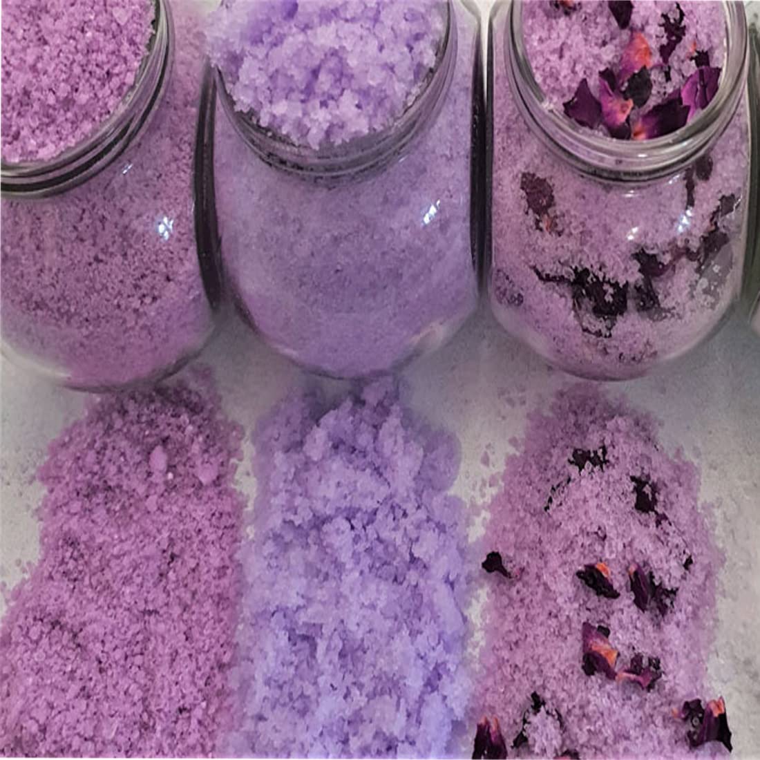 KNR Lavender Epsom Bath Salt for Relaxation & Muscle Relief - 400g | Soothe Aches, Stress & Improve Sleep | Perfect for Spa Nights & Post-Workout Recovery