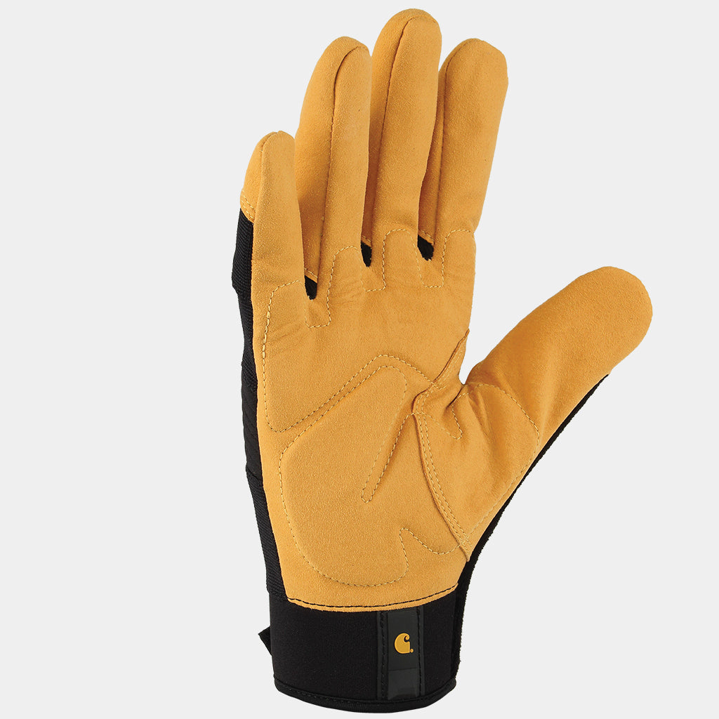 Men's Carhartt High Dexterity Work Gloves - Durable & Flexible for Construction, Landscaping & Outdoor Activities