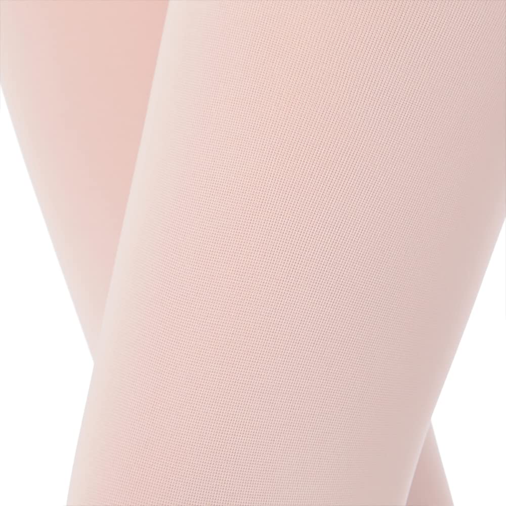 Solidea Wellness Night Compression Stockings for Women - Pink, Size 4-L - Improve Circulation & Reduce Swelling for Travel, Pregnancy & Recovery