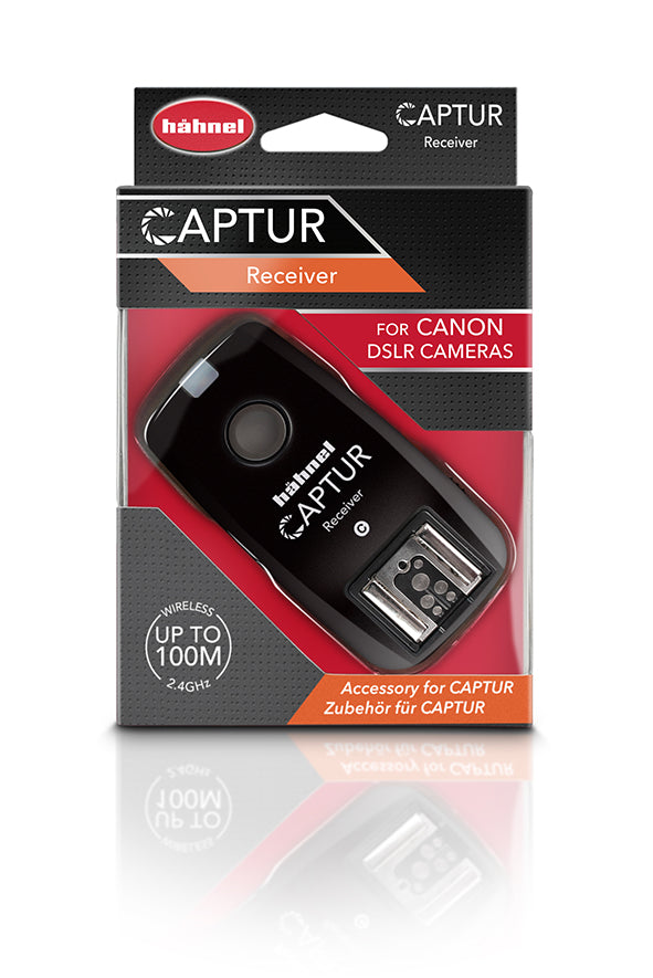 Hahnel Captur Wireless Receiver Module for Canon Cameras | Compatible with Canon Speedlite Flashes | Perfect for Studio, Wedding & Outdoor Photography