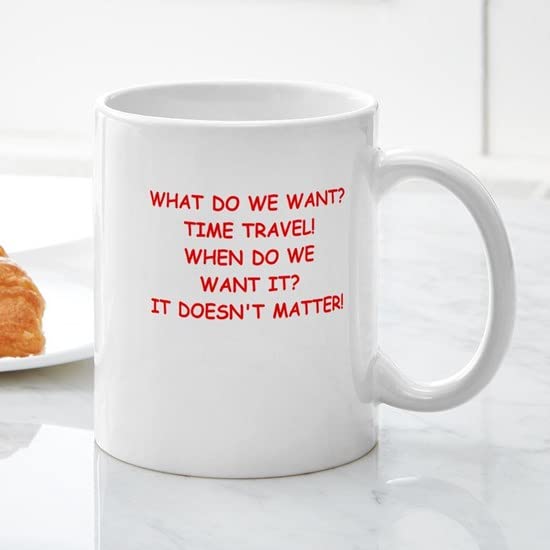 Funny Physics Joke Ceramic Coffee Mug 11 oz (325ml) - Perfect for Science Teachers, Students & Nerdy Gift Ideas - Great for Office, Classroom or Home Use