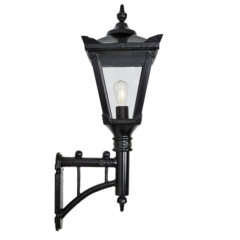 Beaconsfield 1Lt Outdoor Wall Lamp - Durable Cast Iron Exterior Light Fixture for Porch, Garden & Patio Lighting