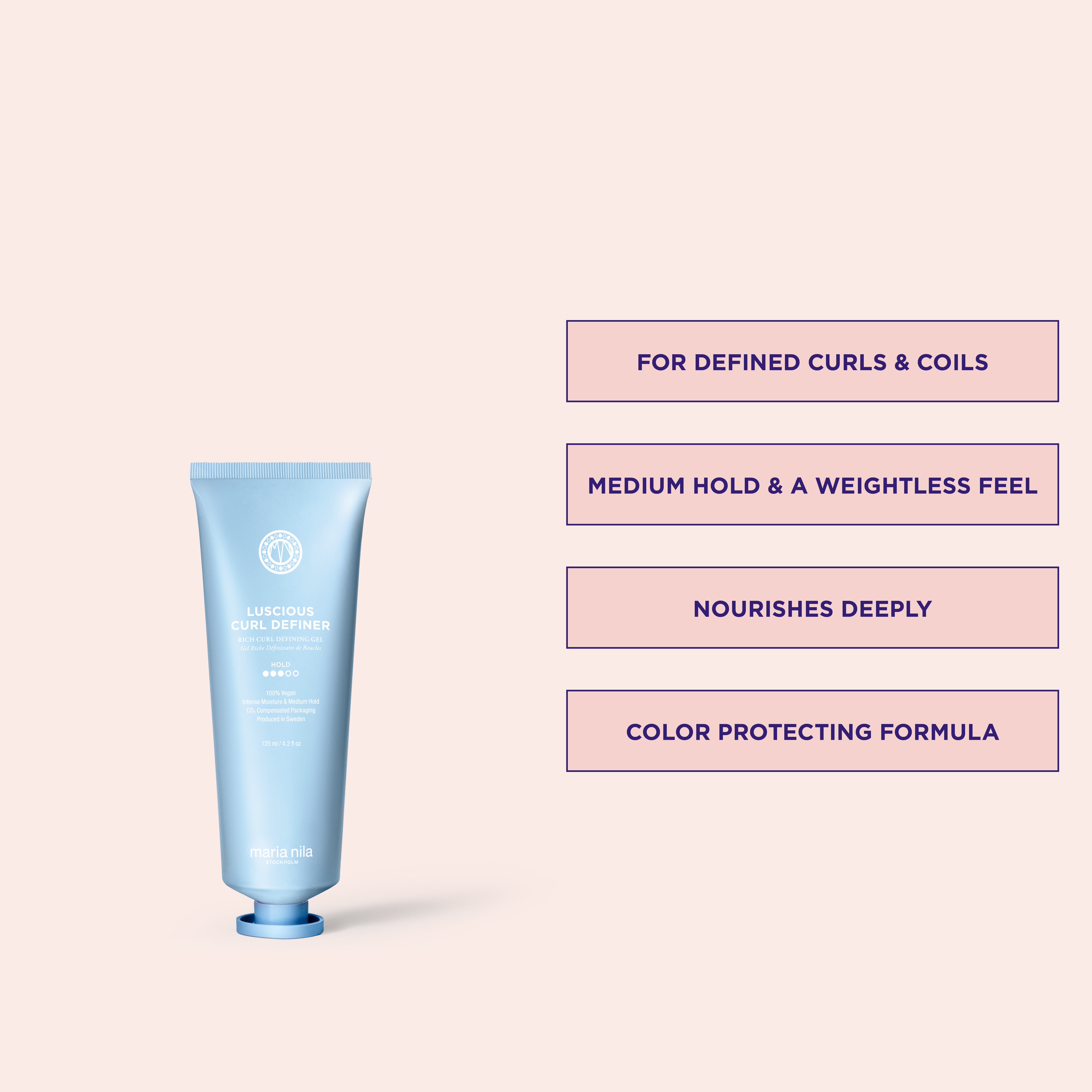 Luscious Curl Definer for Natural Curly Hair - Hydrating Styling Cream for Defined Curls & Frizz Control - Perfect for Daily Styling & Special Occasions
