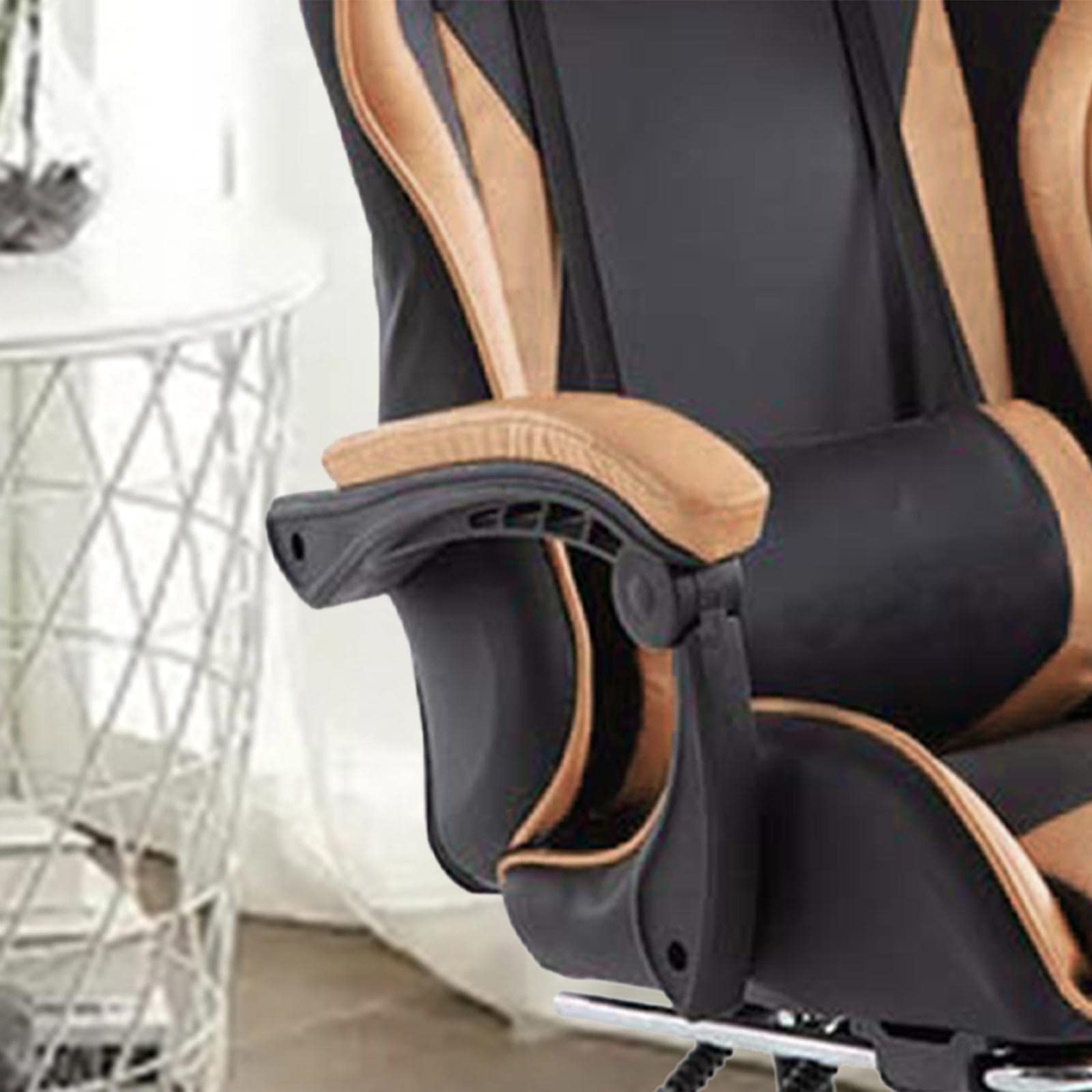 Ergonomic Office Chair Armrest Replacement - Lightweight Adjustable Gaming Chair Armrest Accessory for Comfort & Support (Style A) | Perfect for Home Office, Gaming Setup & Workspace Ergonomics