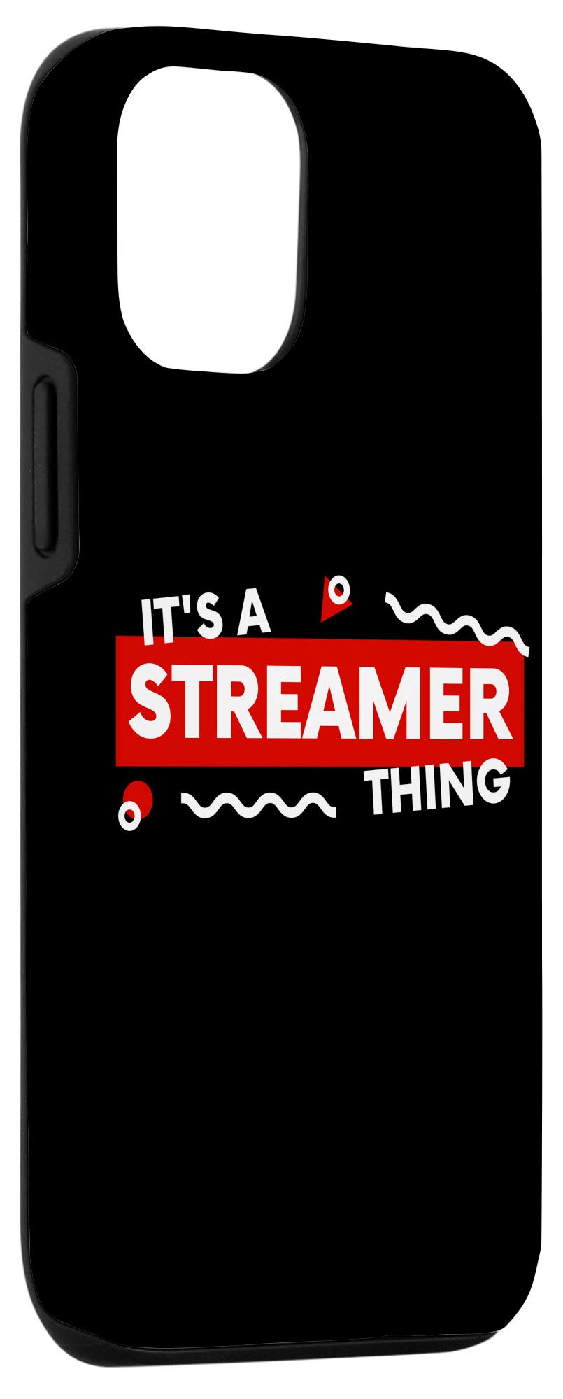 Funny Video Game Streamer iPhone 12/12 Pro Case - Perfect for E-Girl & Boy Gamers, Live Streaming & Gaming Accessories