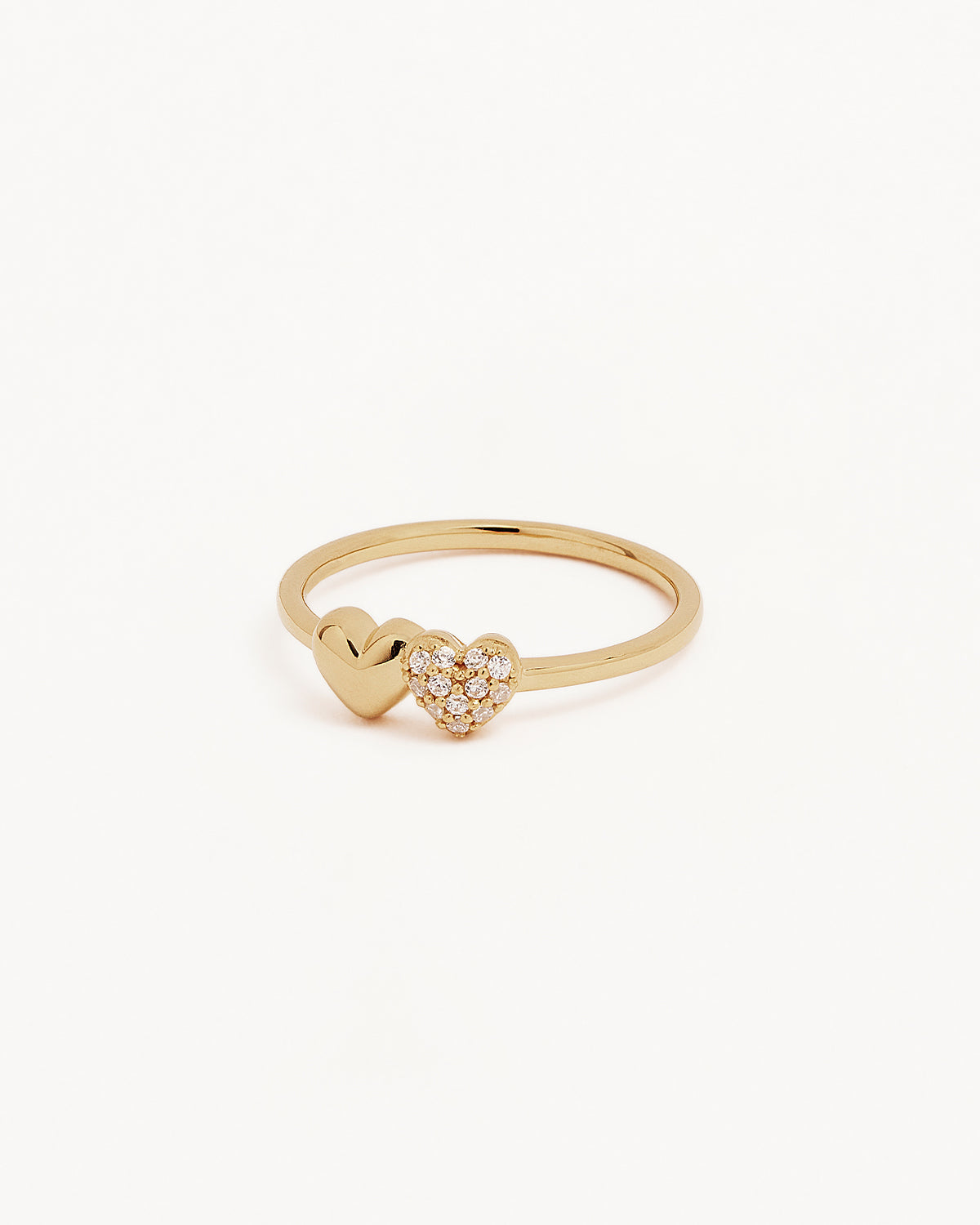18k Gold Vermeil Always By Your Side Ring - Elegant Stackable Dainty Ring for Women, Perfect for Everyday Wear, Anniversary Gift & Promise Rings