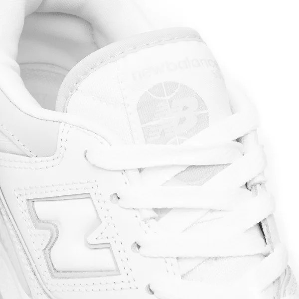 New Balance 550 White Grey Sneakers - Men's & Women's Classic Basketball Shoes for Casual Wear & Street Style Fashion