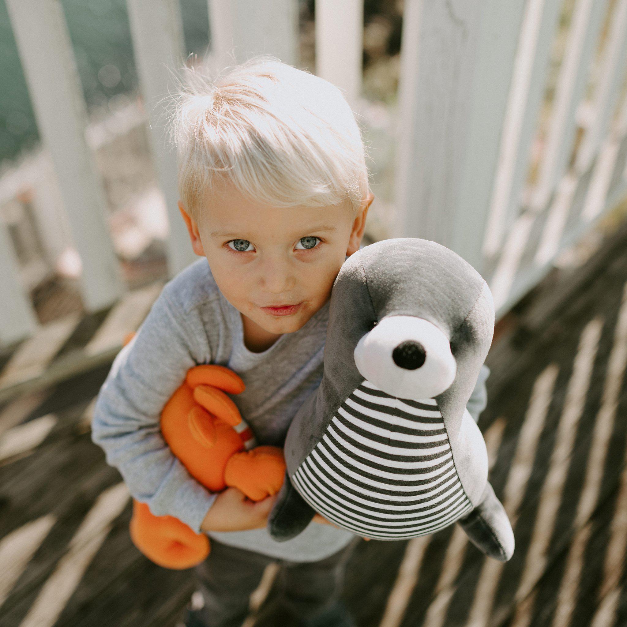 Seamore Seal Plush Toy - Soft & Cuddly Stuffed Animal for Kids, Perfect for Gifts, Bedtime & Playtime Comfort