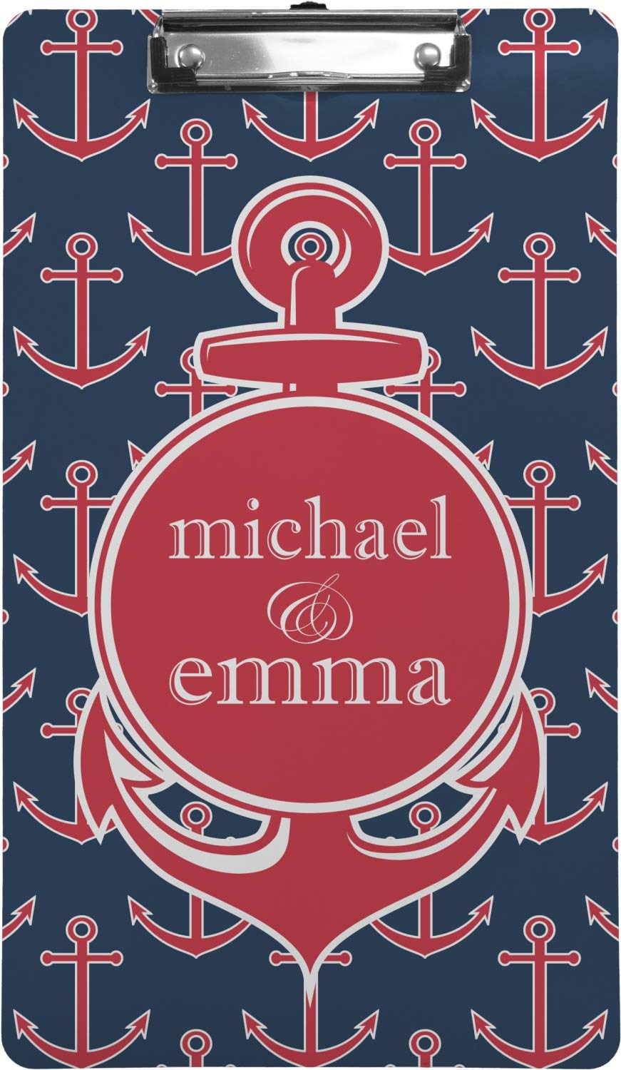 Personalized All Anchors Clipboard - Legal Size (8.5x14 Inches) - Premium Office & School Supplies for Lawyers, Teachers & Students - Perfect for Document Organization, Presentations & Note Taking