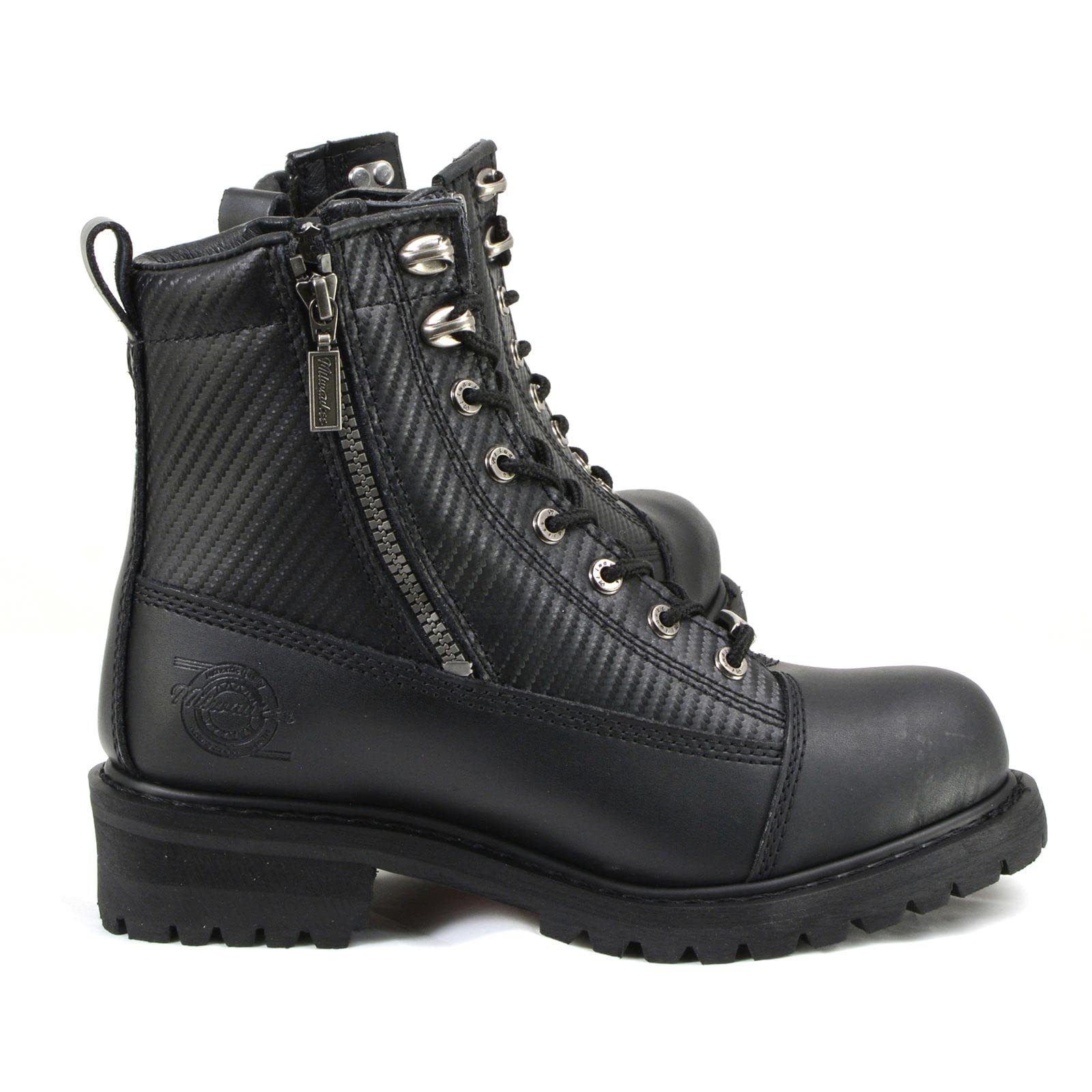 Premium Accelerator Leather Motorcycle Boots for Men - Durable & Comfortable Riding Boots for Long-Distance Touring & Cruising