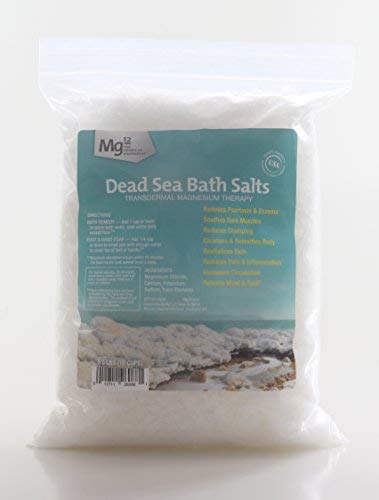 Premium 5.5 lbs Dead Sea Bath Salts - Natural Mineral Rich Relaxation Therapy for Stress Relief & Muscle Recovery - Perfect for Spa, Home Bath & Gift Giving