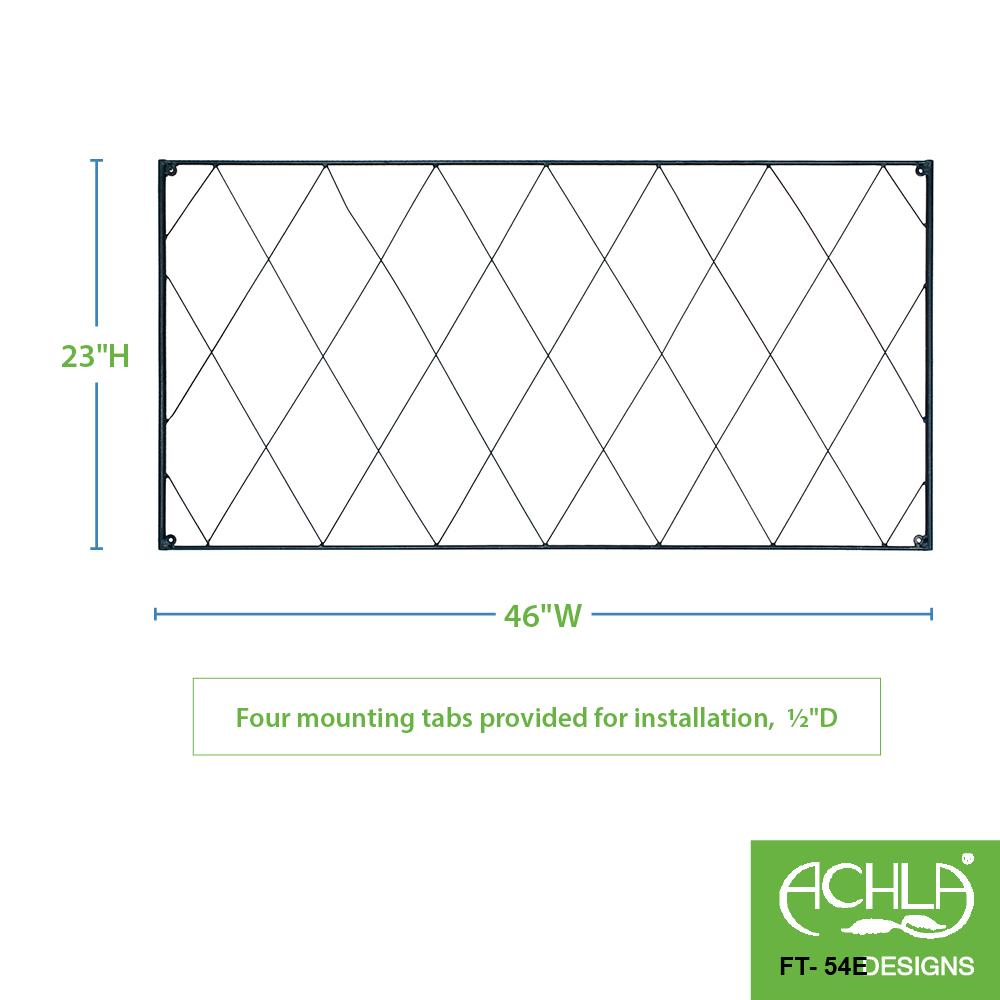Oxfordshire Trellis Extension - Expandable Garden Trellis for Climbing Plants, Vines & Flowers | Perfect for Outdoor Gardens, Patios & Backyard Decor