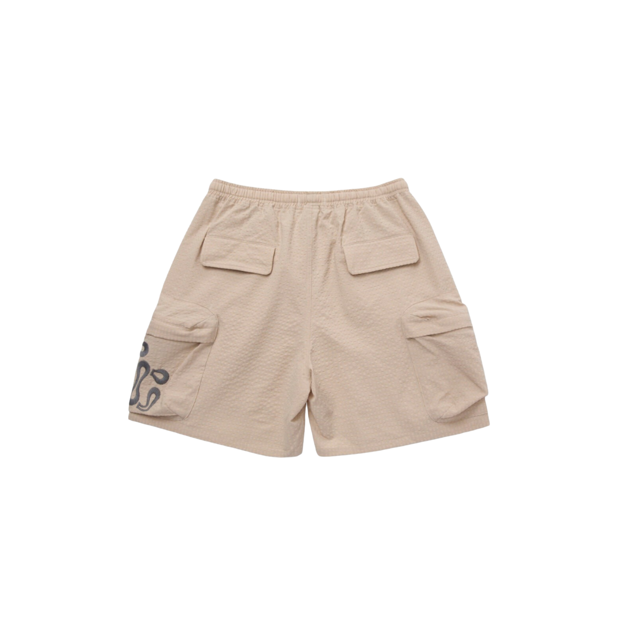 B Summer Cargo Shorts for Men - Comfortable Casual Tan Outdoor Shorts | Perfect for Hiking, Beach, and Summer Adventures