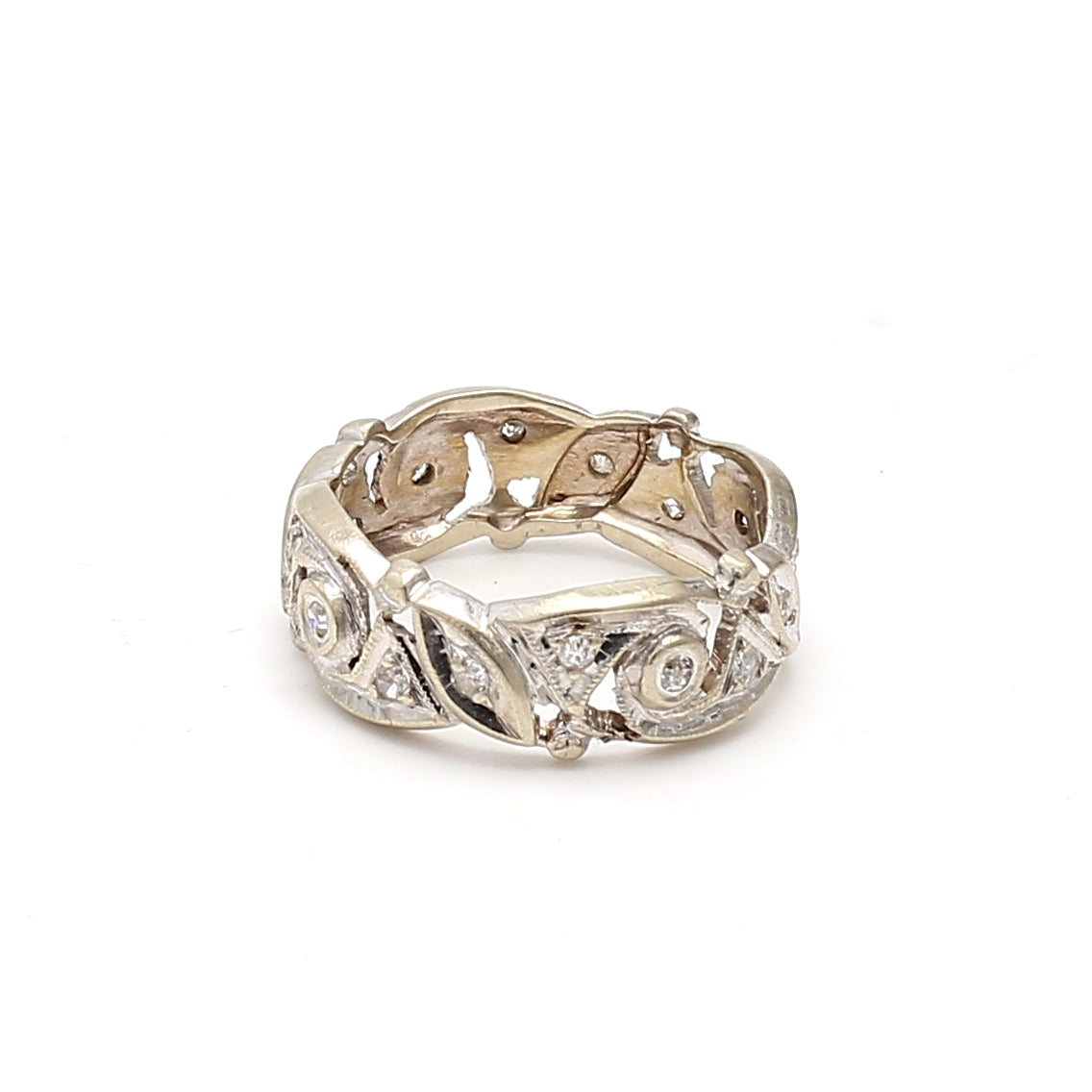 0.18 Carat Round Brilliant H SI1 Diamond Engagement Ring in 14K White Gold - Perfect for Proposals, Weddings & Anniversary Gifts