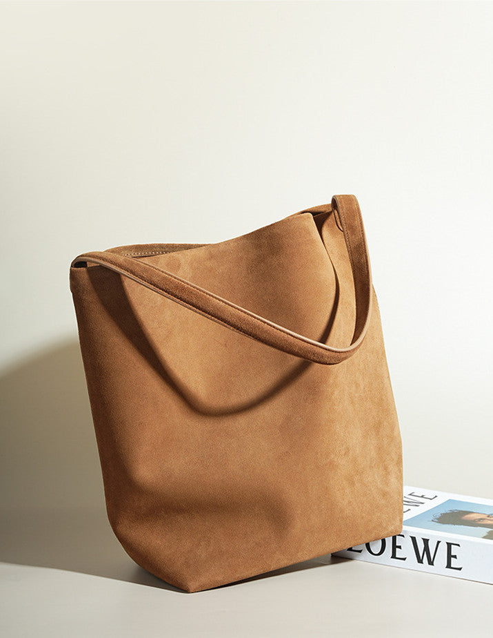 Stylish Modern Bucket Tote Bag for Women - Large Capacity Waterproof Handbag - Perfect for Work, Travel, Beach & Shopping