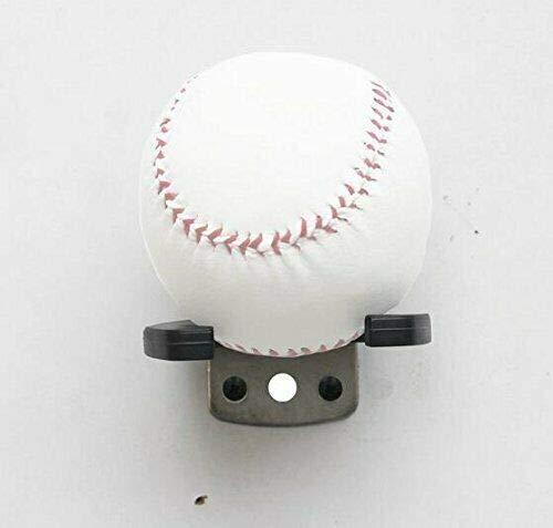 PMSANZAY 2 Pack Heavy Duty Steel Baseball Bat Rack - Wall Mounted & Fence Mounted Bat Holder for Baseball/Softball Storage - Easy Installation with Hardware Included - Perfect for Garage, Dugout, and Home Organization