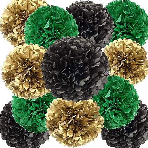 Black Green and Gold