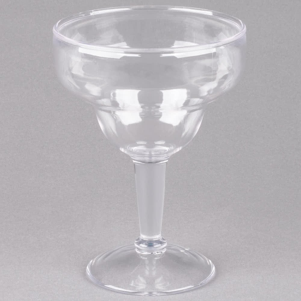 BPA-Free Heavy-Duty Shatterproof Plastic Jumbo Margarita Glasses - 36oz (Set of 12) - Perfect for Parties, Bars, Restaurants & Outdoor Events
