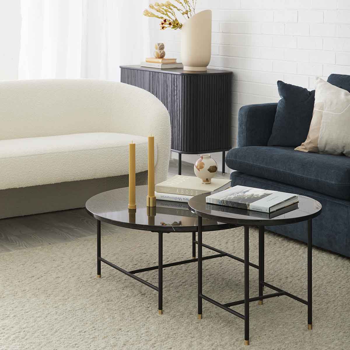 Ipanema Small Sideboard - Modern Wooden Buffet Cabinet for Dining Room, Living Room & Entryway Storage